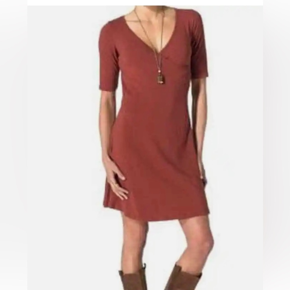Prana Rust Mini Dress